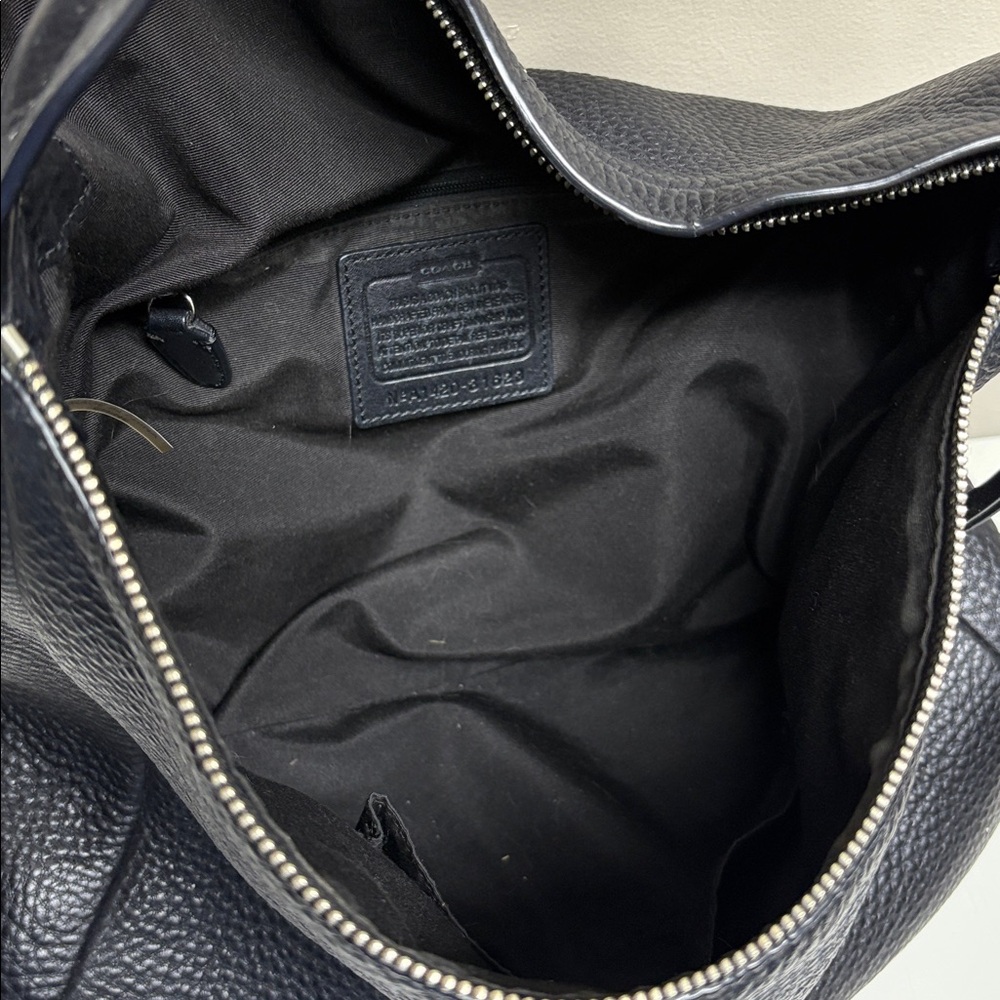 Coach Bleeker Sullivan Pebbled Black Leather Shou… - image 3